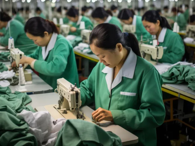 Chinese sweatshop
